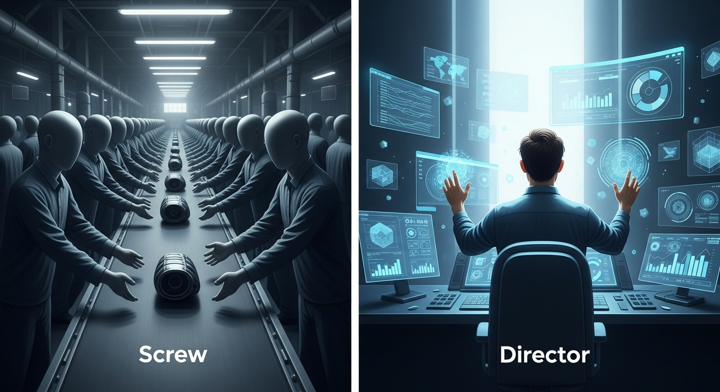 总监与螺丝钉的工作模式对比