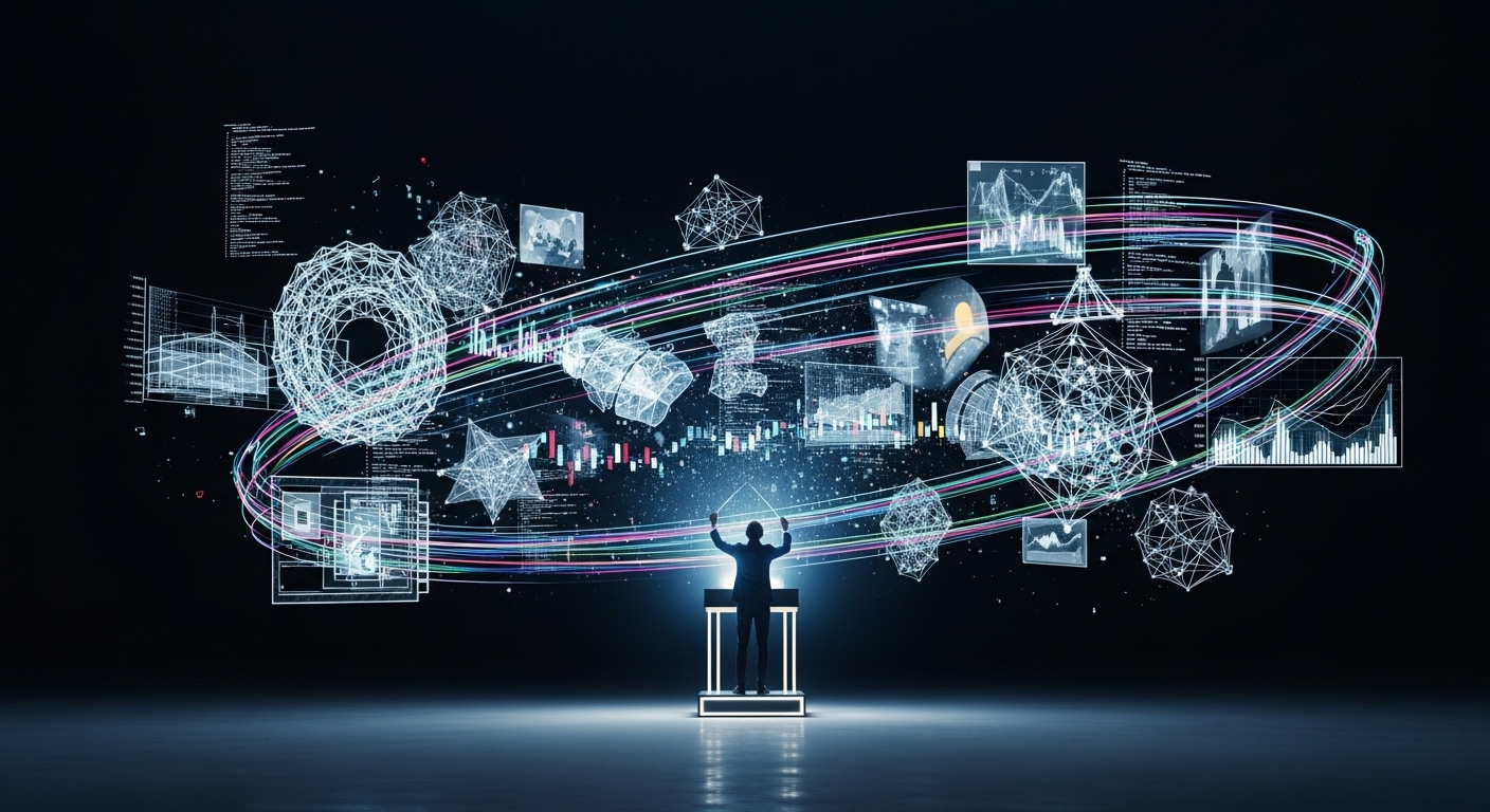 一人即团队，指挥数字交响乐