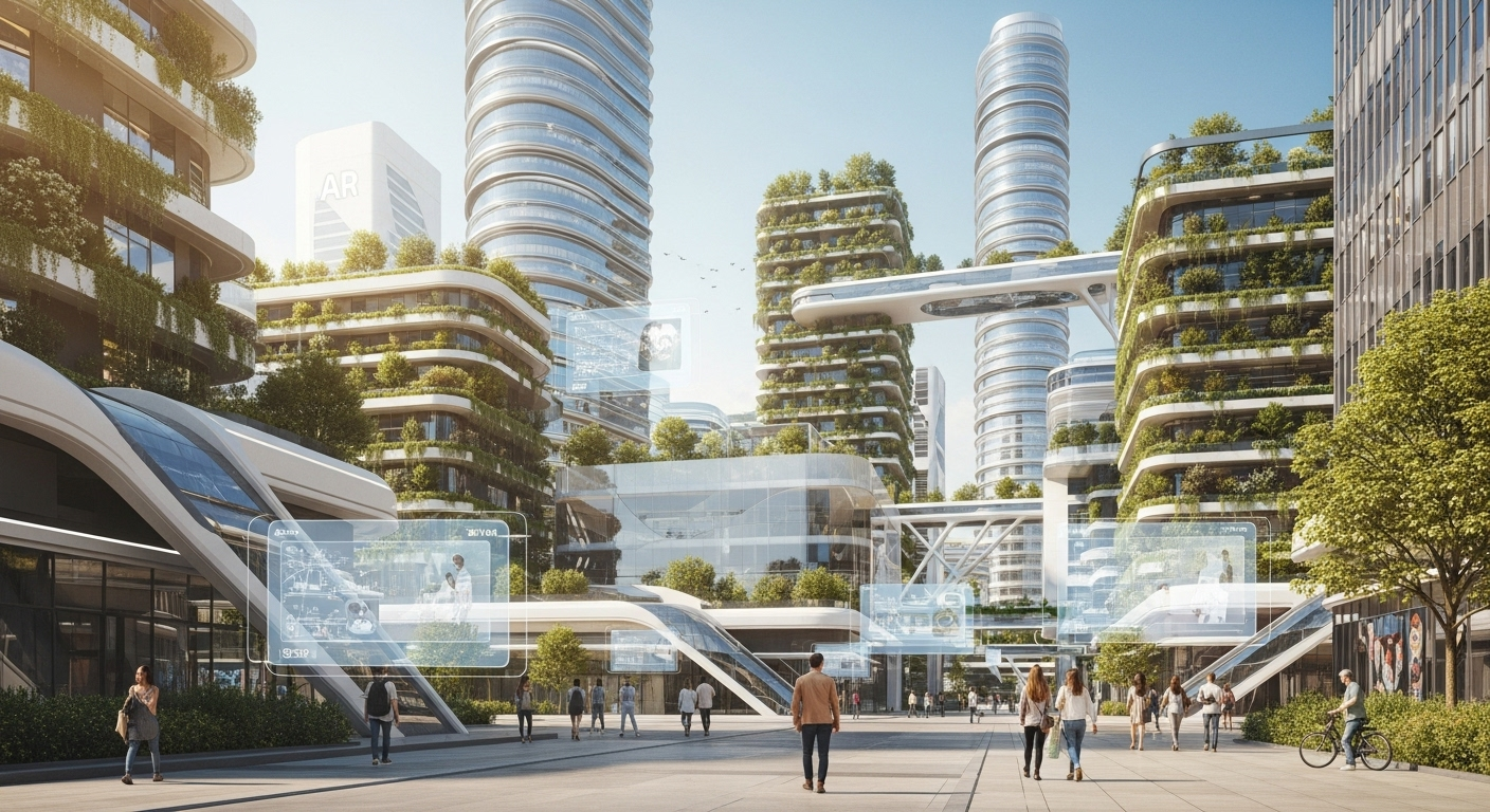 人机共荣的未来城市