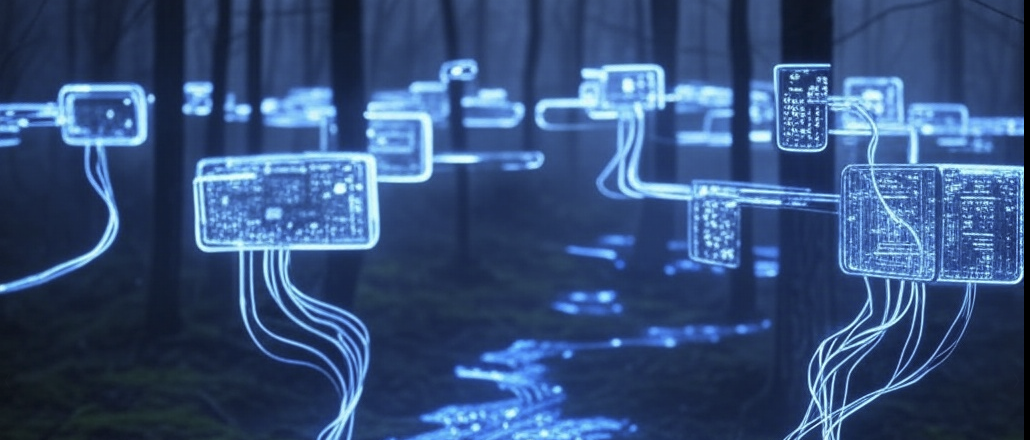 自然算法意境图