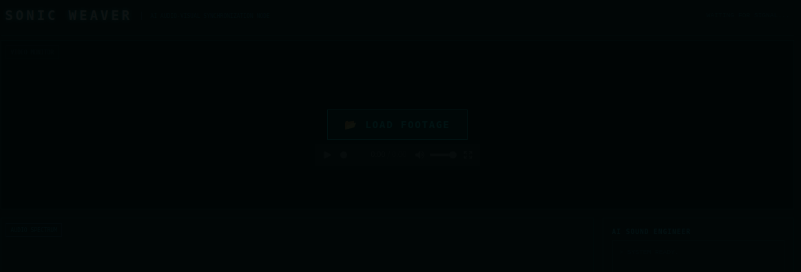 Sonic Weaver 界面